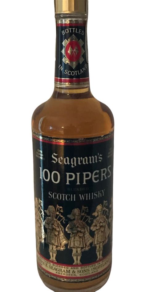 100 pipers scotch discontinued.